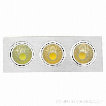 3 x 5W Rectangular COB LED Ceiling Light